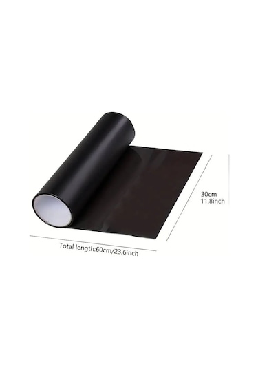 Yeşil-30x60cm-parlak Şeffaf Açık Siyah Duman Pvc Film Tonu 30x200cm Far Arka Lambası Wrap Kapak Filmi Folyo Etiket Kapa
