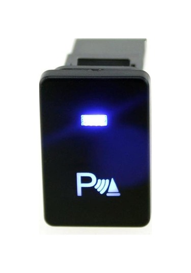 Trendooze Suntek 4 Kutuplu Buton Anahtarı, Mavi Led Park Etme Anahtarı