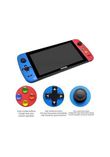 PS7000 3000 Oyunlu 7"128 Bit Retro Oyun Konsolu (İthalatçı Garantili)