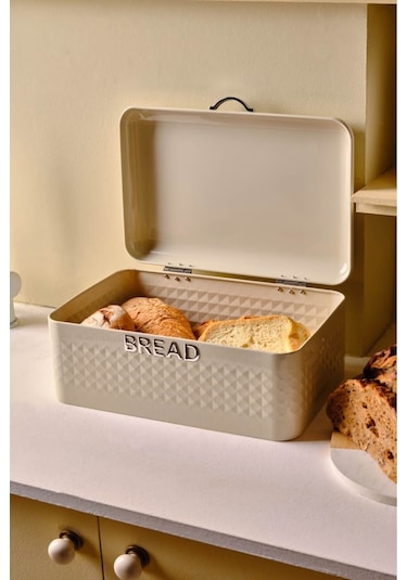 Karaca Elmas Ekmek Kutusu Saklama Kabı Hediyeli Xl