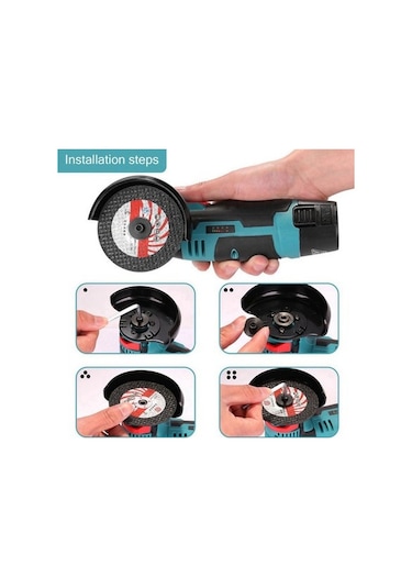 Shineyee 75mm Metal Kesme Ve Taşlama Disk Seti - 10 Parça Yüksek Performanslı Açılı Taşlama Diski, Çelik Ve Taş Kesme İçin İdeal