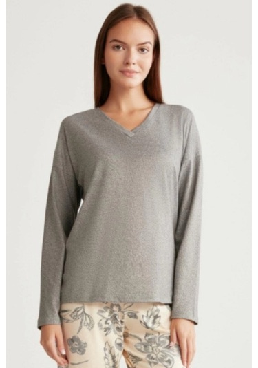 322 Alin Pijama Takım Gri