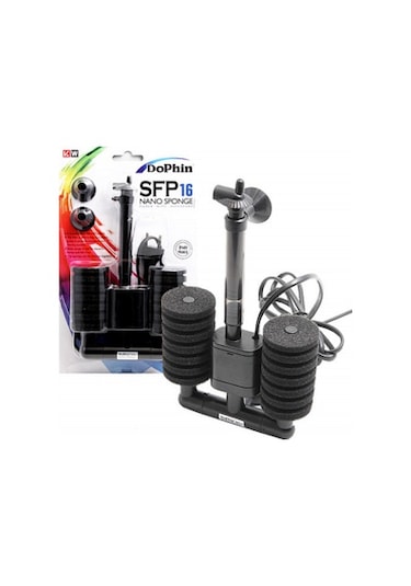 Dophin SFP 16 Nano Sponge Motorlu Pipo Filtre