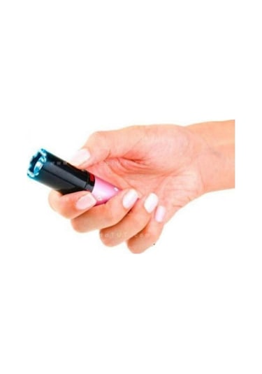 Fener Typex Type Light Elektro Şok Cihazı Ruj Şeklinde Pembe