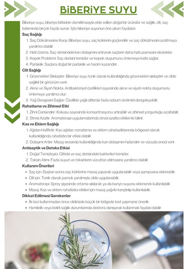 Ketpure Doğal Saf Biberiye Hidrosolü 100 ML