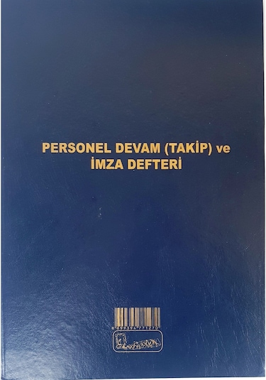 Kocaoluk Personel Devam Takip ve Imza Defteri Cilt Kapak 100 Yp