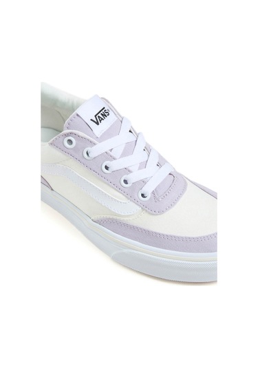 Vans Brooklyn Ls Lila Kadın Sneaker Mor-krem Mor - Krem