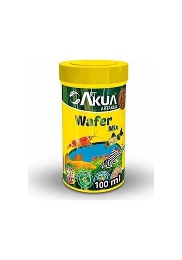 Artakua Wafer Mix Vatoz ve Çöpçü Balık Yemi 250 ML 100 G