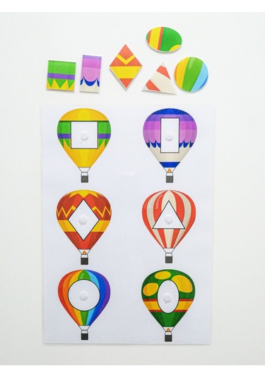 Çocuklar İçin Renkleri Öğretici Eşleştirme Dikkat Hafıza Güçlendirme Oyunu Cırtlı Etkinlik Etkl-70