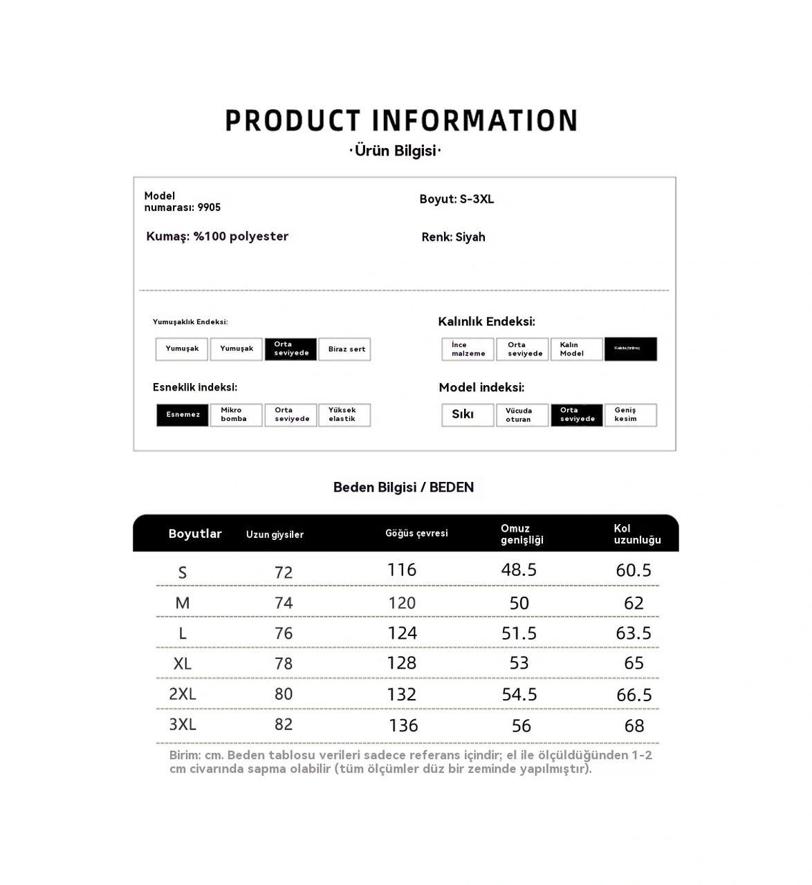 Sonbahar Ve Kış Bol Kalın Kuzu Derisi Sıcak Günlük Kazak Ceket Siyah