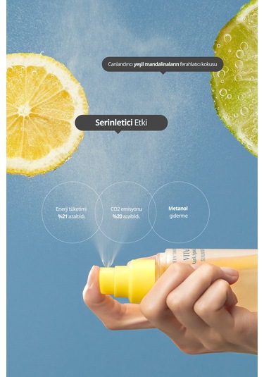 Yeşil Mandalina Özlü, Aydınlatıcı, Leke Karşıtı Serum Mist Goodal Green Tangerine Vita C Serum Mist