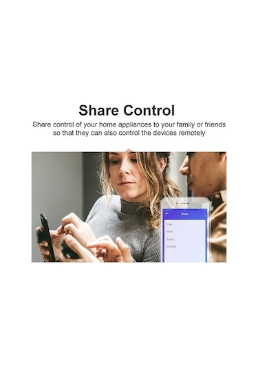 Besthome1 Sonoff Basicr2 Akıllı Wifi Anahtarı - Google Asistan Uyumlu, Zamanlayıcı, Grup Kontrolü, 100-240v