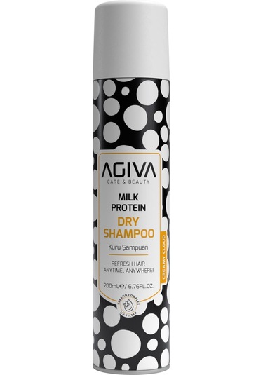 Agiva Milk Protein Amino Complex Kuru Ve Yıpranmış Saçlar İçin Kuru Şampuan 200 Ml