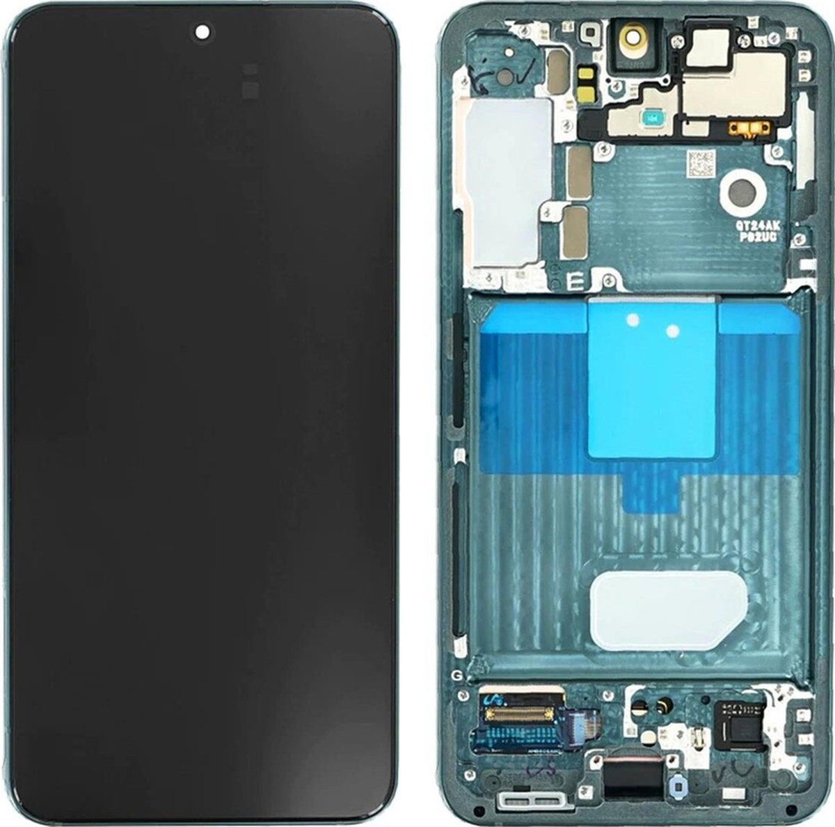 Samsung Galaxy Uyumlu  S22 S901 Lcd Ekran Dokunmatik Yeşil Renk