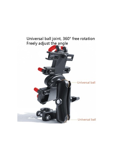 Motosiklet Metal Navigasyon Cep Telefonu Braketi, Stil: Dikiz Aynası Kurulumu Hırsızlığa Karşı Diğer