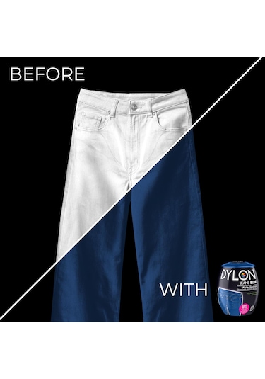 Dylon Matik Jeans Blue Kumaş Boyası 350g Blue Jean