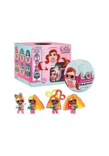 L.O.L Hairvibes Sürpriz Bebekler 15 Sürpriz