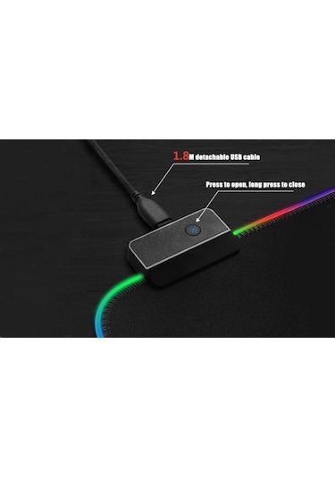 Unico Rgb Led Işıklı Gaming Mouse Pad 80X 30Cm Mp-0778