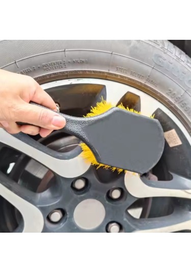 Sarı Jant Temizleme Fırçası