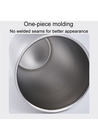 Sones 260ml 304 Paslanmaz Çelik Çekiç Kupa Kalınlaştırılmış Çift Katmanlı Restoran Çay Fincanları