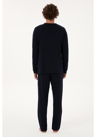 U.s. Polo Assn. Erkek Lacivert Pijama Takım 50318602-vr033 Lacivert