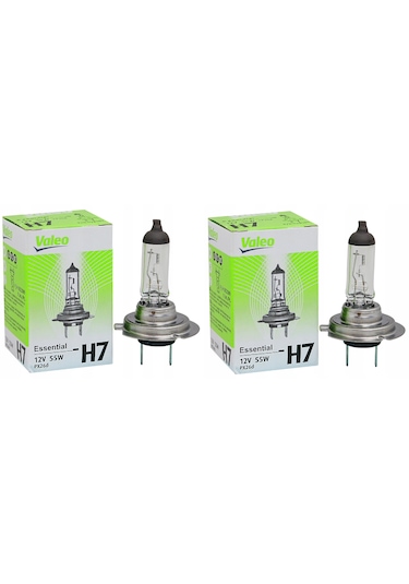 Valeo H7 Far Ampulü 12volt H7 Ampul 2 Adet