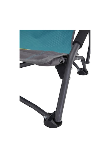 Uquip Sandy Yüksek Konforlu & Takviyeli Katlanır Plaj ve Kamp Sandalyesi Petrol-Std Petrol - Siyah