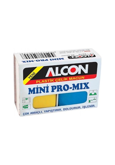 Alcon Mini ProMix Plastik Çelik Macun 40 Gam