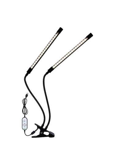 Besthome1 Optimum Bitki Büyütme Lambası: Ayarlanabilir Boyun, 5 Parlaklık, 4/8/12h Zamanlayıcı, Tam Spektrum Led Işık Diğer