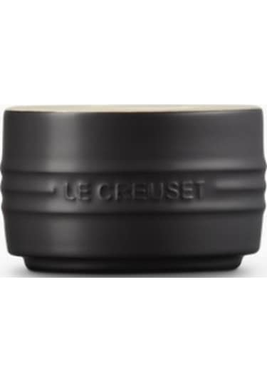 Le Creuset Seramik Ramekin, Istiflenebilir Lüks Sunum Kase Mat Siyah