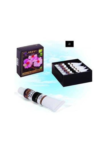 Maries Akrilik Boya Tek Renk 12 Ml 793 Siyah