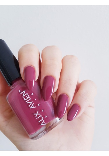 Alix Avien Pembe Nude Oje 55 Yüksek Pigmentli Uzun Süreli Kalıcılık Hızlı Kuruma Nail Lacquer 55
