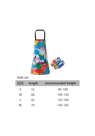 Suntek Sanat Önlük Yumuşak Doğum Günü Hediyesi S Çok Renkli