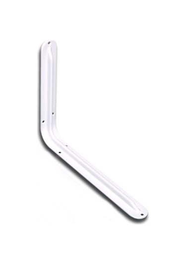 24 Adet Raf Altı Raf Ayağı Konsol L Demir Beyaz 23 x 30 cm