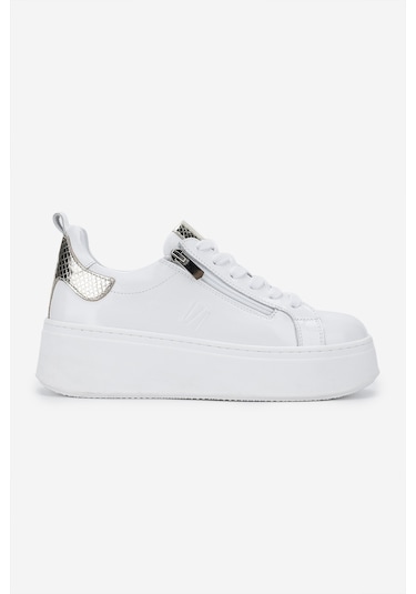 Valmenti Kadın Sneakers & Spor Ayakkabı 945 01 Bn Ayk Sk24-25 Byz Rgn/altın Beyaz