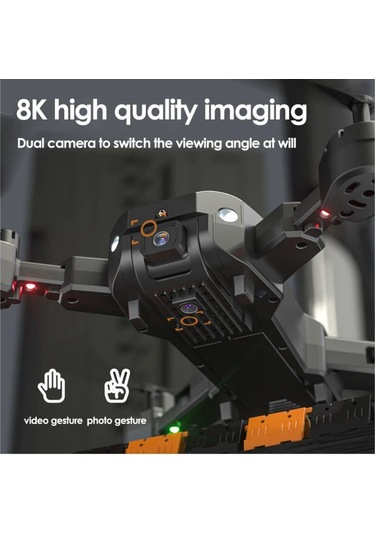 Astro 1080p Hd Kameralı Drone Katlanabilir Taşıma Çantalı 4 Pervaneli Havada Stabil Kalma Sensörlü