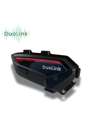 DuoLink X02 İnterkom Bluetooth 6 Kişi Grup Motosiklet Kulaklık Müzik Paylaşımı Kask Intercom Sesli Yanıt