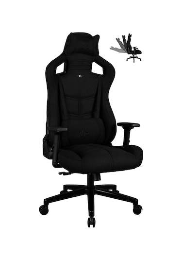Zio Venom Deep Black Keten Oyuncu Koltuğu -1565B1101-Siyah