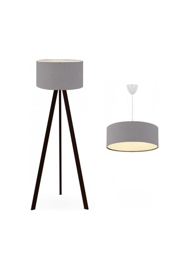 Pratik Kumaş Başlıklı Lambader Ve Hediye Kumaş Sarkıt Çok Renkli