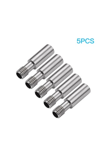 Neevoyu Stainless Steel M6 26mm Isı Borusu - 4mm İç Çaplı, Mk8 Ekstruder İçin, Cr-10/ender Serisi 3d Yazıcılar İçin, 5 Adet