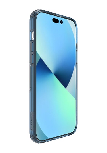 Nillkin İphone Uyumlu 15 Plus / 14 Plus Magsafe Özellikli Nature Tpu Pro Kapak Mavi