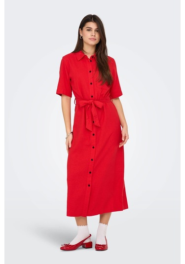 Only Bayan Elbise 15338884 Kırmızı Kırmızı