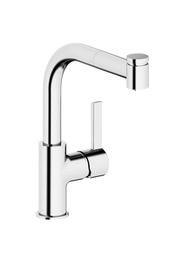 Adell Kelvin 15731121 T Spiralli Mutfak Bataryası Krom