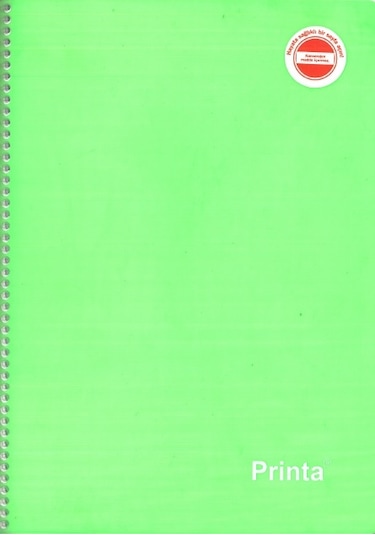 Ekofis Pirinta defter 160 Yp Çizgili A4 Spiralli PP.Kap.Mor