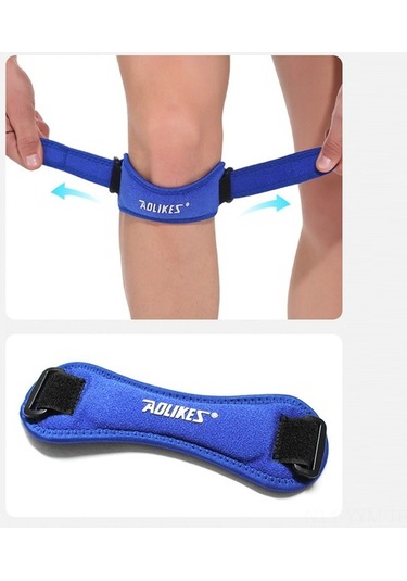 Dancemonkey Kolay Kullanımlı, Diz Koruyucu Bandaj - Mavi Renkli Seçenekler Mavi