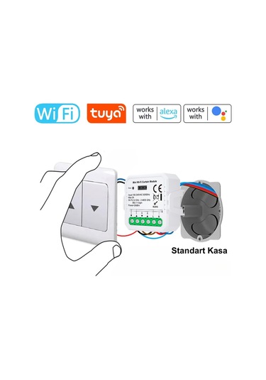 Tuya Uyumlu Wifi Perde Panjur Kepenk Kontrolcüsü
