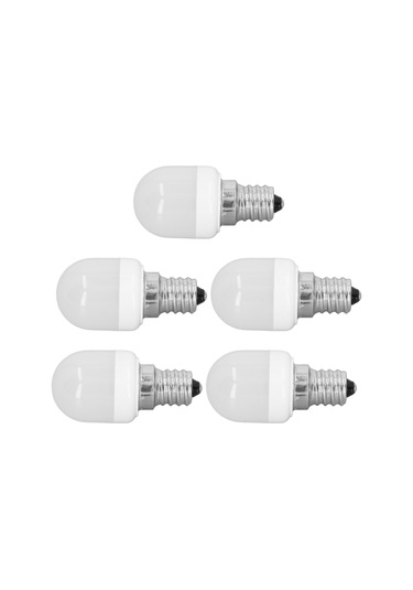 Adet Tavan Lambası 1,5 W Yüksek Sıcaklığa Dayanıklı Beyaz 75 Işık Akısı E12 Tabanlı Led Ampuller Ofis Yatak Odası Koridor Sıcak Işık