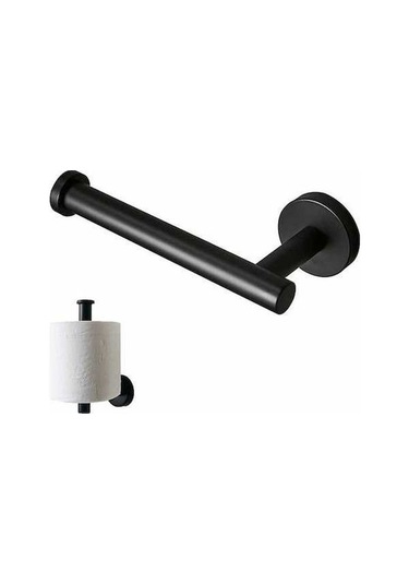 Tongxida Bosphorusboutique Yük Tuvalet Tutucu, Siyah Paslanmaz, Güçlü Çelik Banyo Aksesuarı Diğer