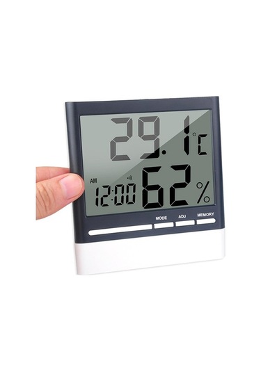 Suntek Termometre Higrometre Kapalı Nem Ölçer Küçük Çok Oq