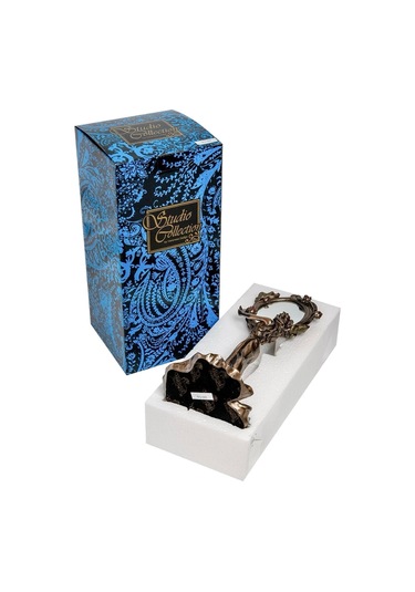 Art Nouveau Design Nilüfer Çiçekli Kadın Figürlü Masa Aynası